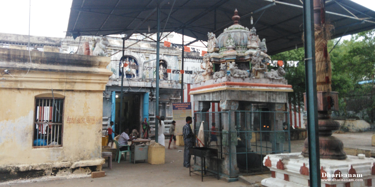 Sri Brahma Sira Kandeeswarar Temple at Thiru Kandiyur - Dharisanam